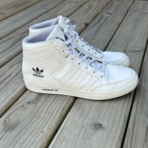Adidas Originals Hard Court Hi Top Sneaker Shoes White G59843 Men’s Size 12